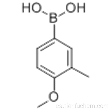 Ácido borónico, B- (4-metoxi-3-metilfenilo) CAS 175883-62-2